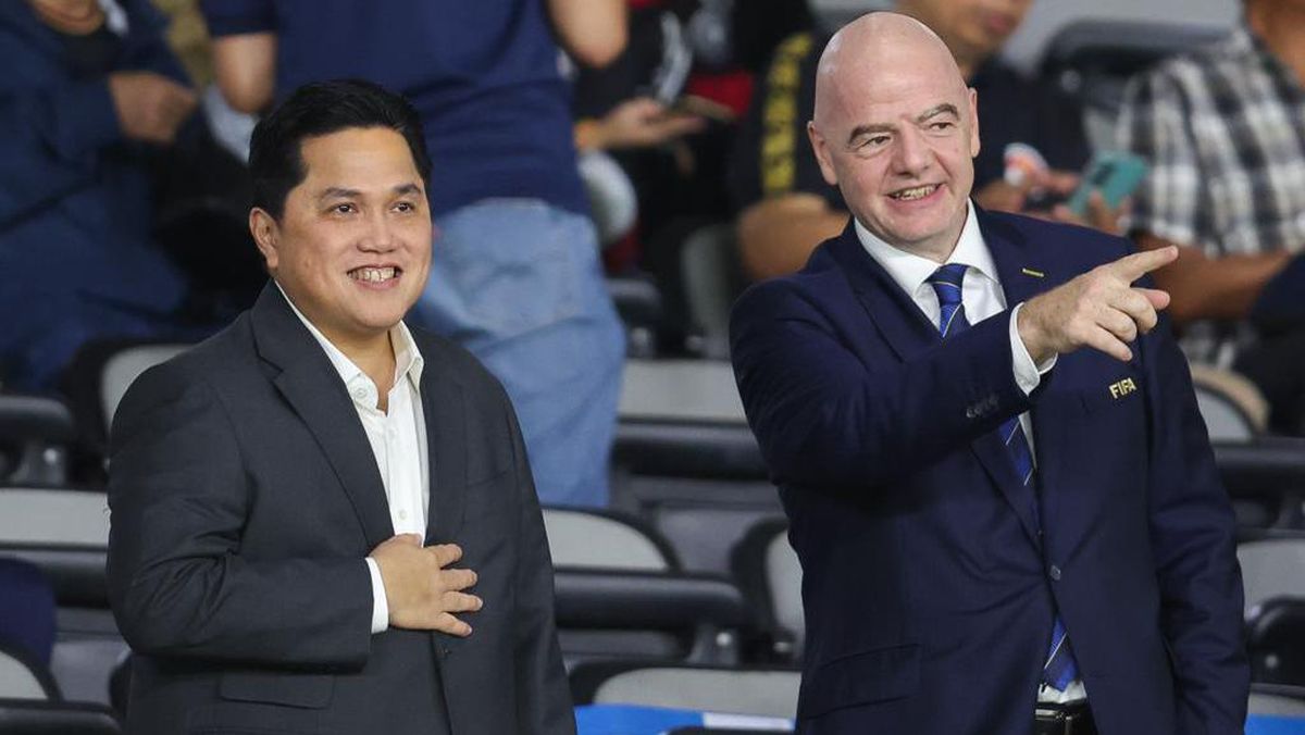 FIFA Dukung Erick Thohir Tetap Pimpin PSSI